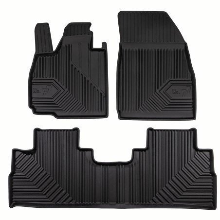 Tappetini compatibili con Omoda 9 PHEV dal 2025 in poi, su misura in Gomma TPE